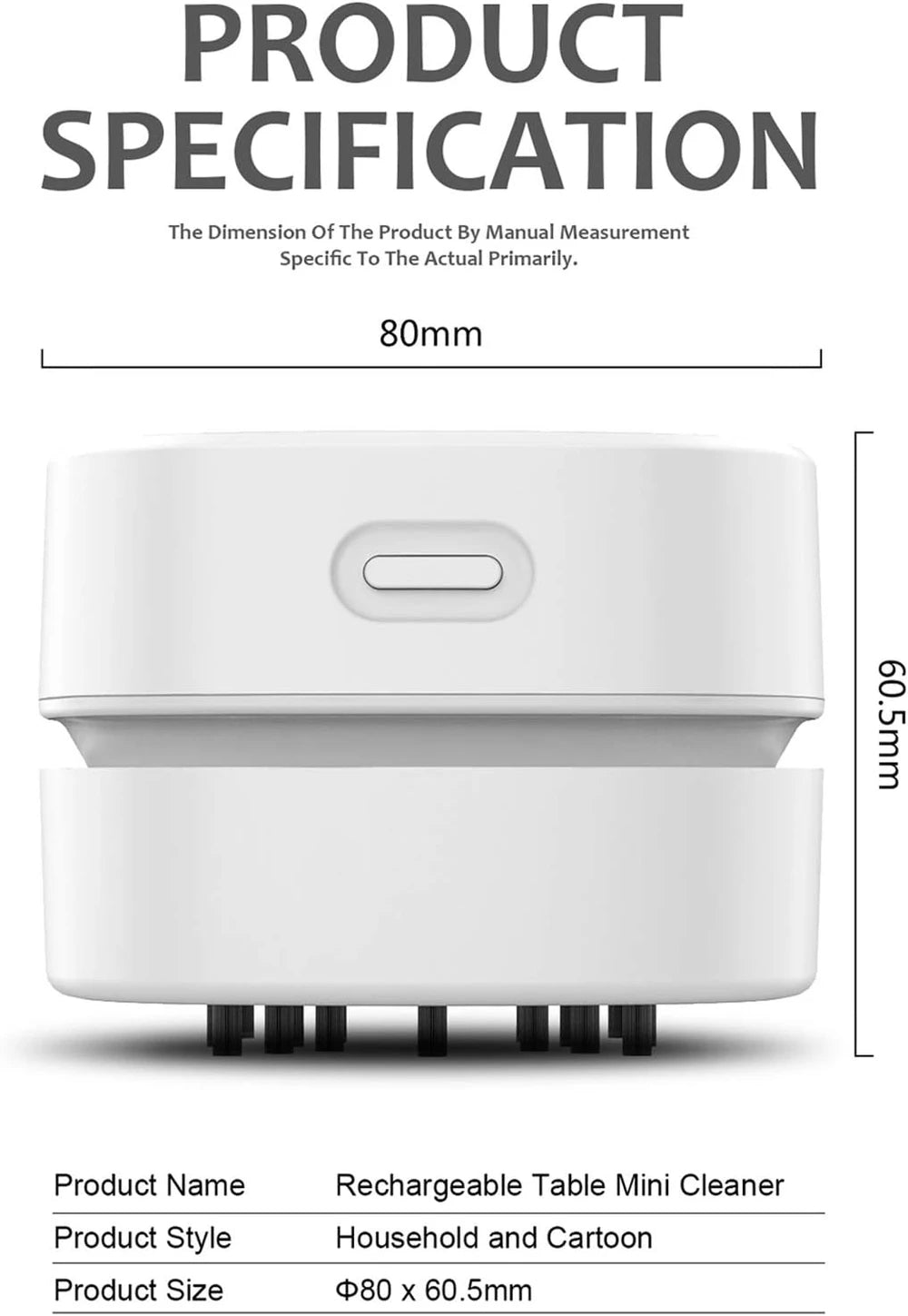Desktop Vacuum Cleaner