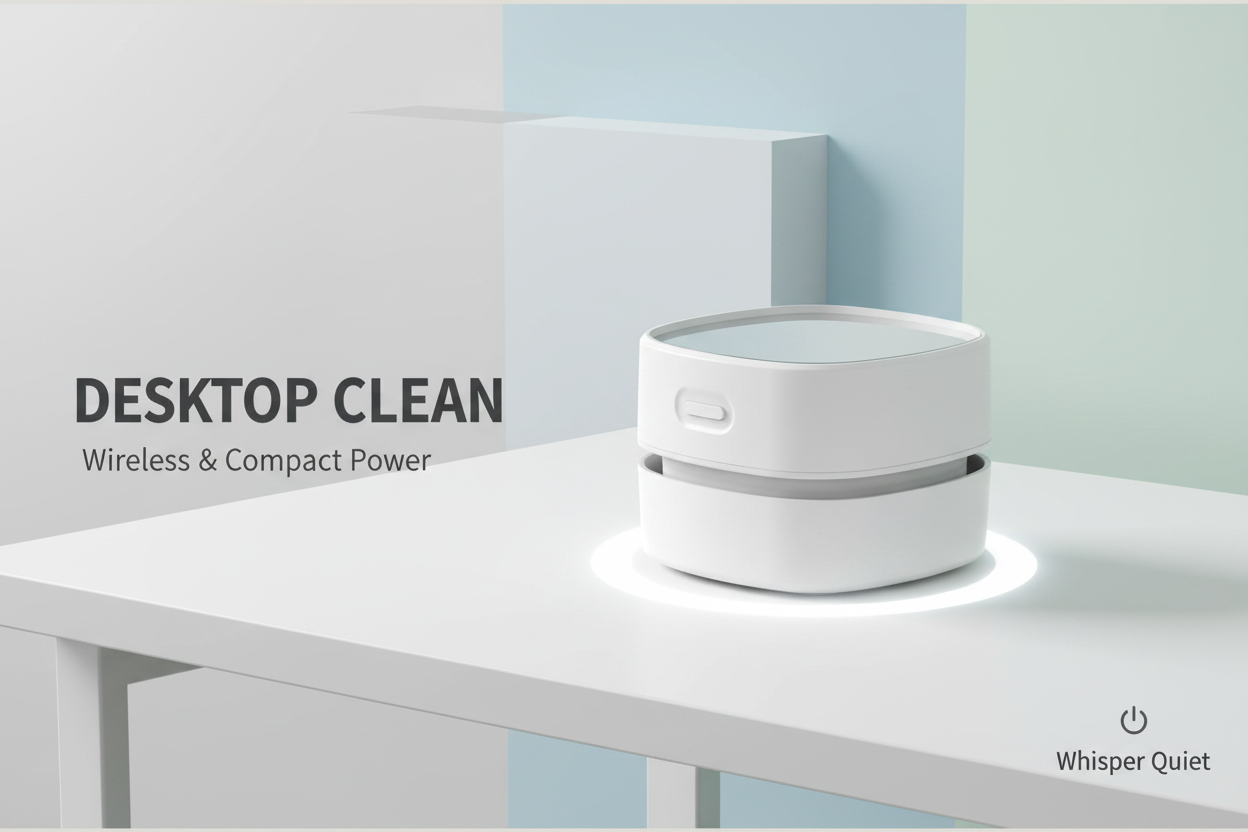 Desktop Vacuum Cleaner Banner