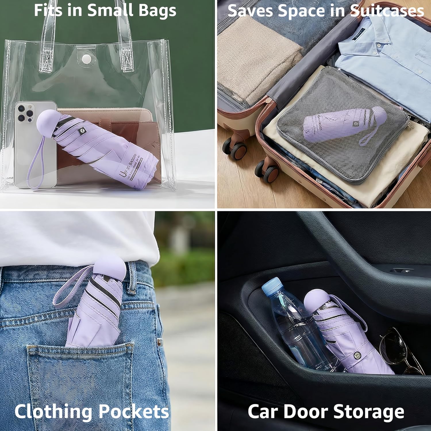 Pocket Shield Compact Travel Umbrella