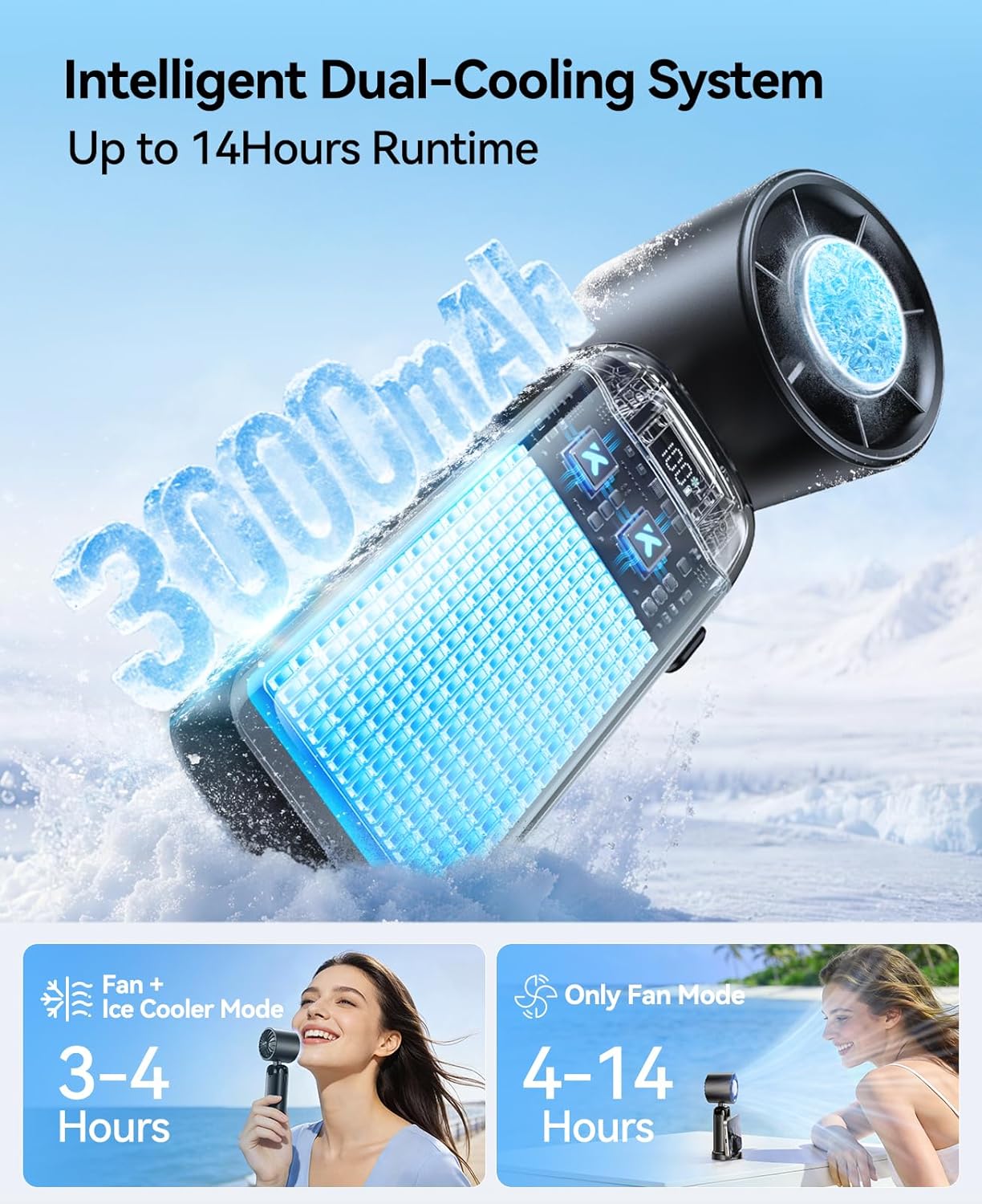 Turbo Pocket Cooling Fan Pro