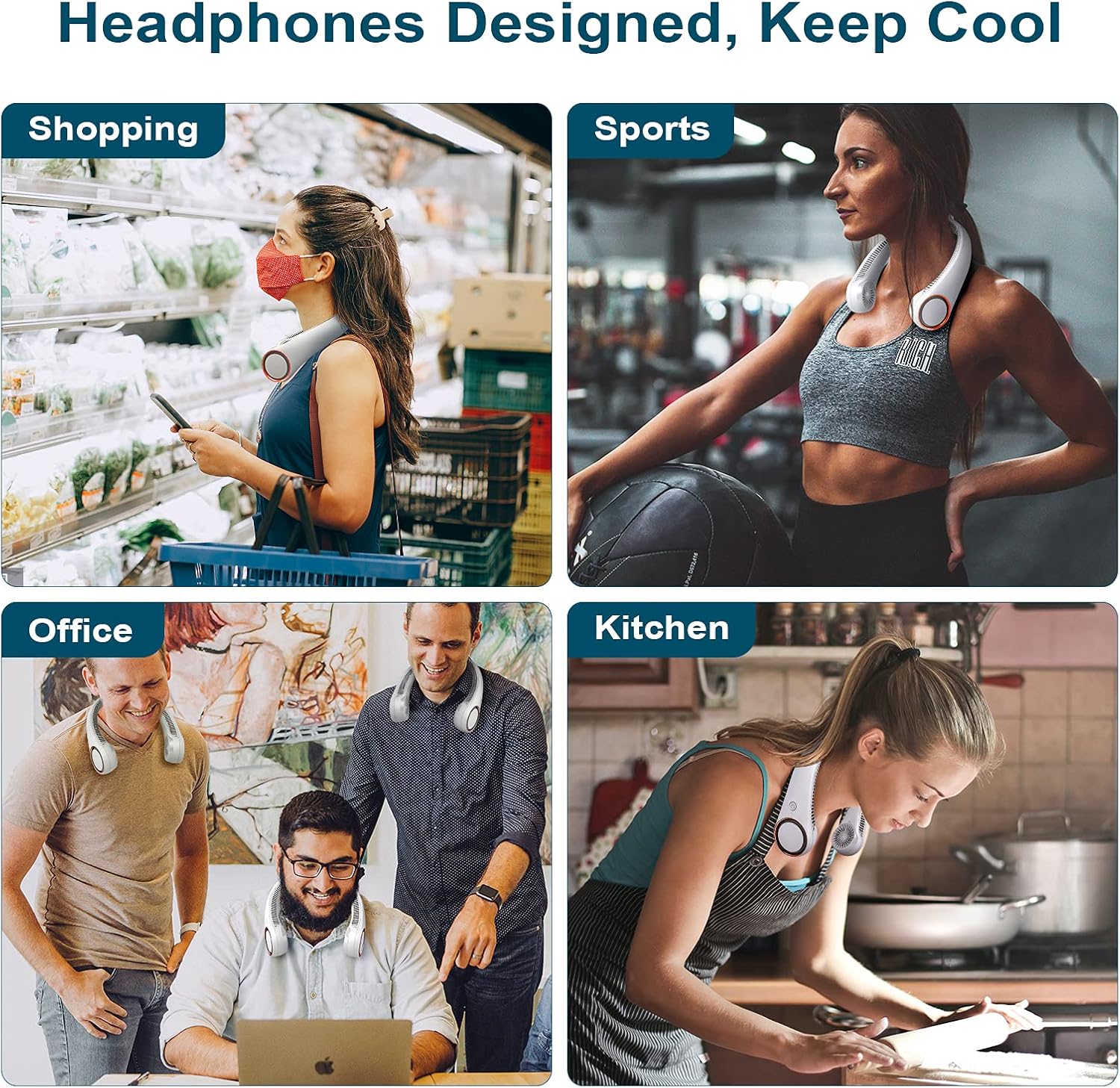 CoolBand Wearable Neck Fan