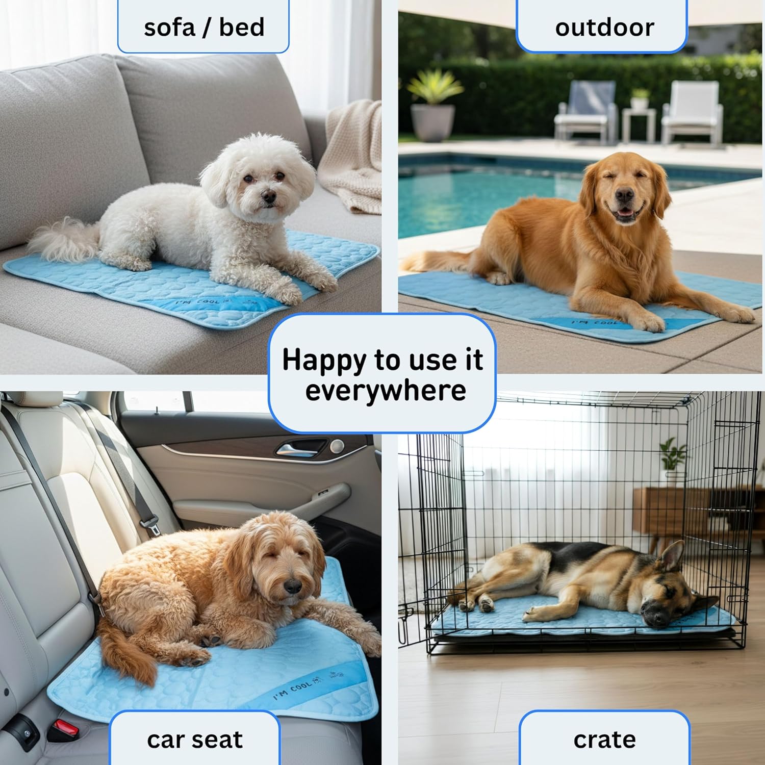 CoolPaws Travel Cooling Mat
