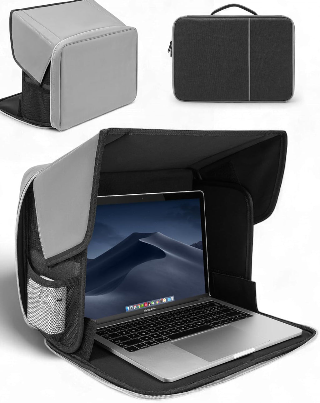 Portable Laptop Sun Shade Sleeve Protector