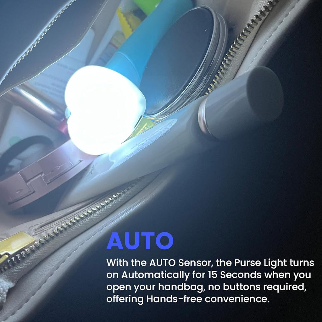 Pocket Heart Purse Light