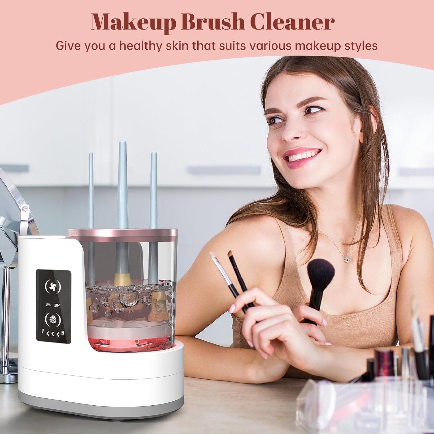 QuickSpin Brush Cleaner